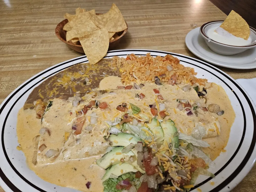 Shrimp Enchiladas